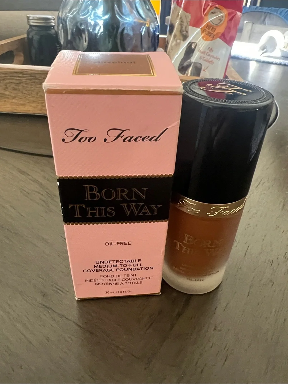 Too Faced Born This Way Foundation - Warm Medium Deep Brown (Hazelnut)